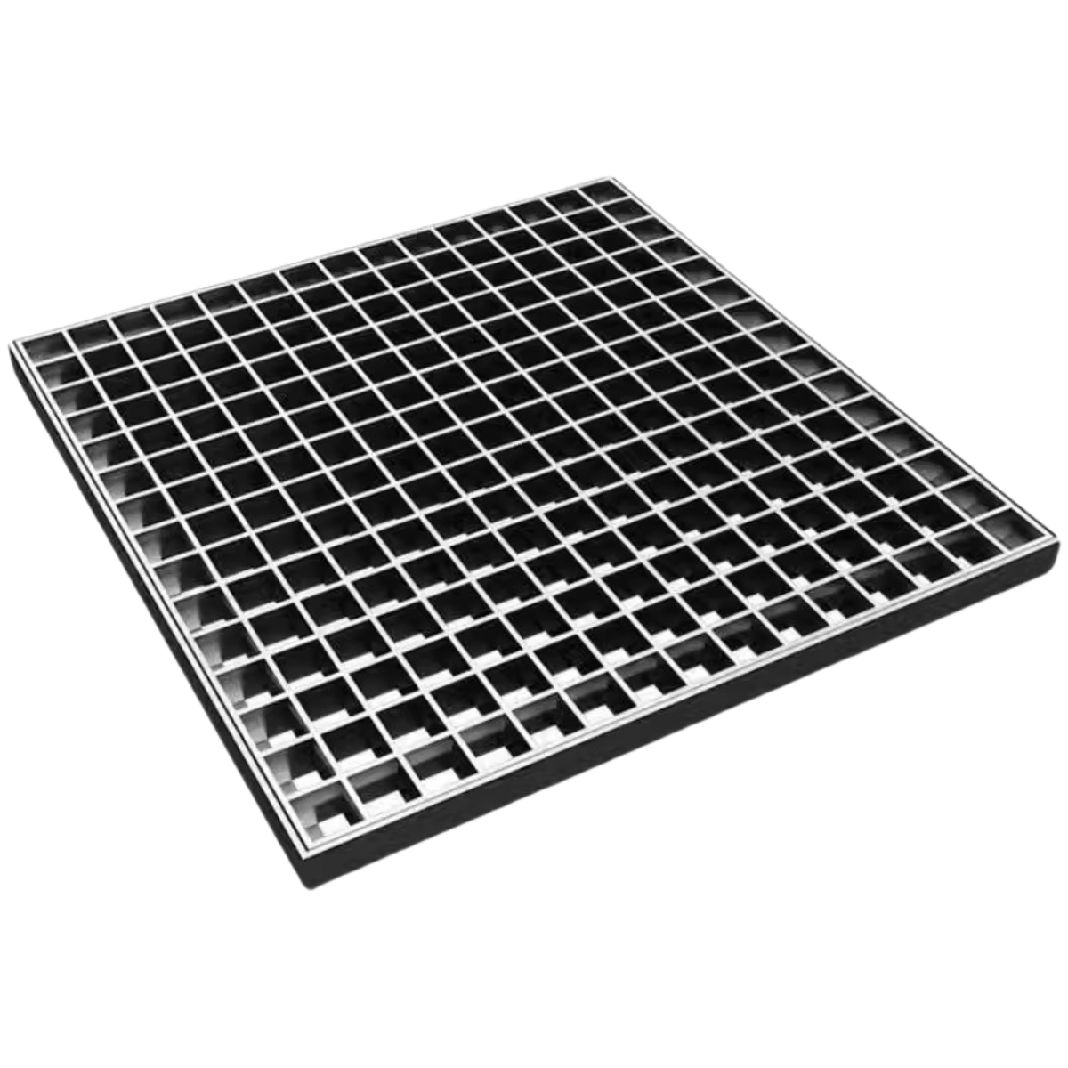 Stainless steel grille Rain grate Garage courtyard square Garden pool drainage