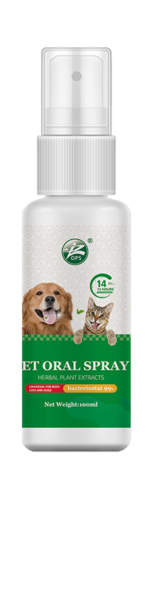 Pet's Breath with OEM/ODM Oral Care Spray for Dogs and Cats