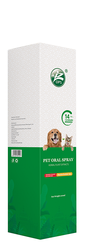 Pet's Breath with OEM/ODM Oral Care Spray for Dogs and Cats