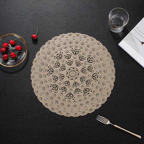 Circular Classic Sustainable PVC Meal Cushion Cup Cushion