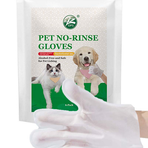 Disposable Pet Cleaning Gloves Wipes