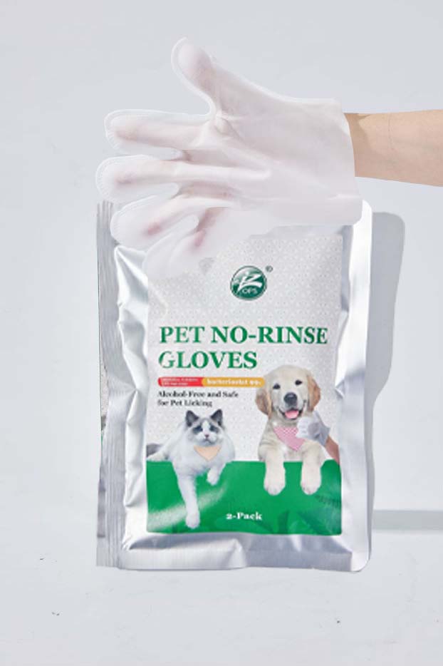 Cat Cleaning Washing Glove Wipes