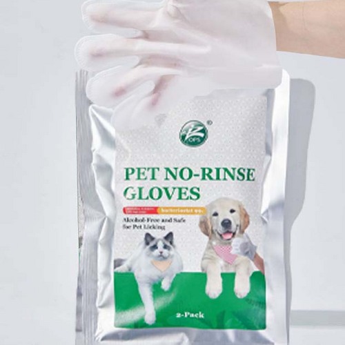 Cat Cleaning Washing Glove Wipes