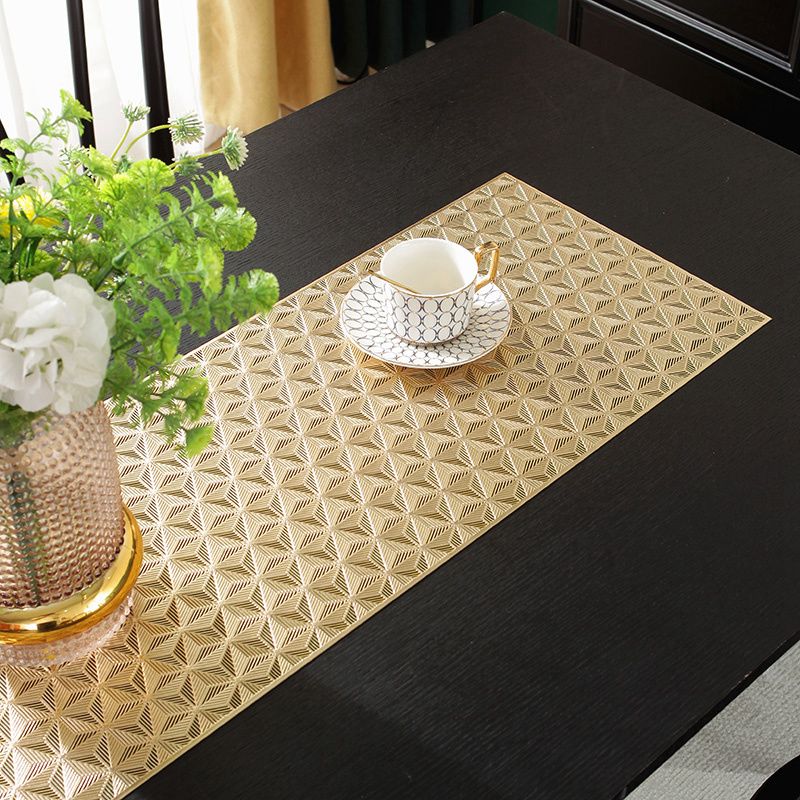 Hot selling PVC meal mat anti slip waterproof oil proof and dustproof meal mat