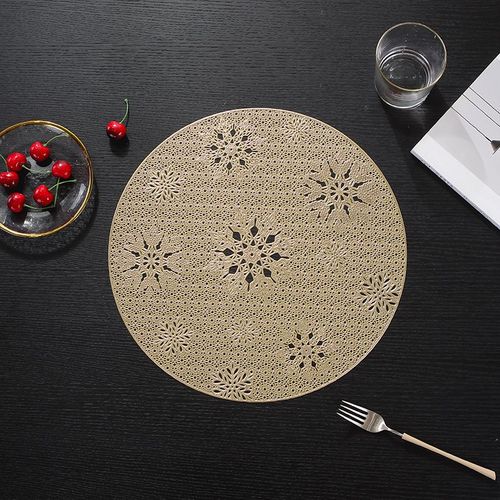 PVC dining table circular room mat