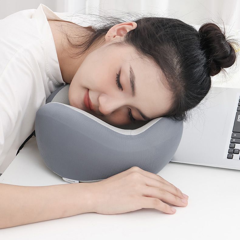 Car cervical sleeping Memory Foam U shape Neck Support Travel Pillow For Airplane Car Home Office