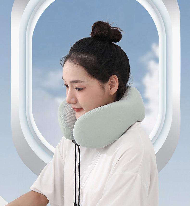 Head Support Soft memory foam Pillow Sleeping Rest Airplane Car Home Use u shape travel u-shaped neck pillow