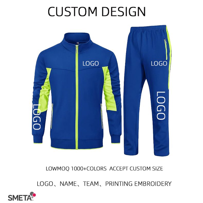 High quality gym jogging suits breathable track suit for men custom tracksuit