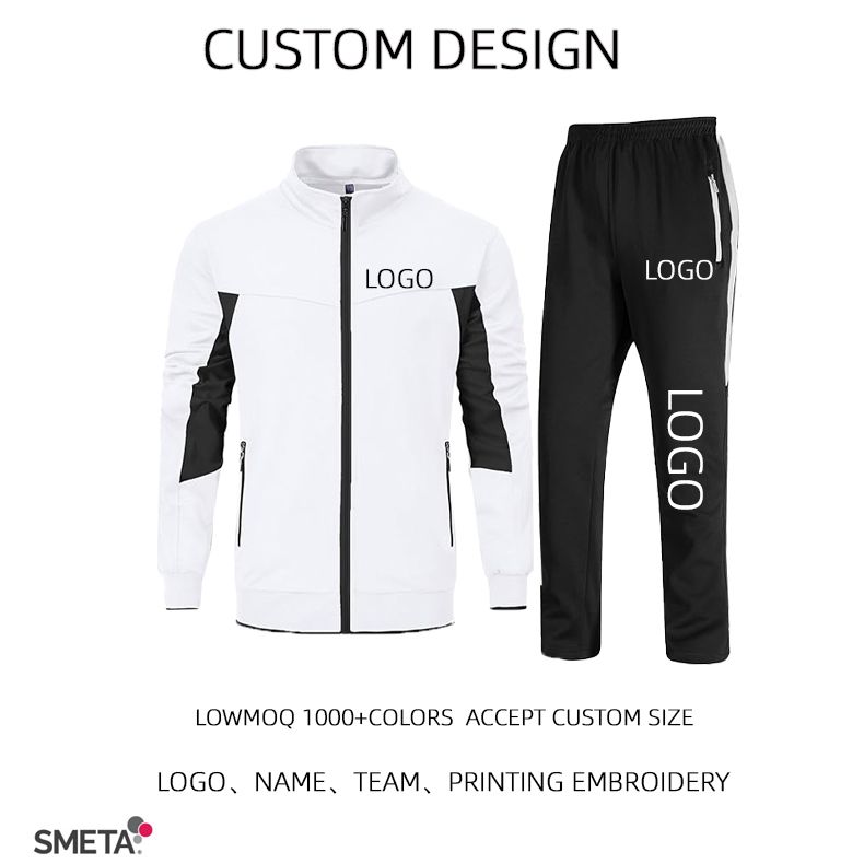 High quality gym joggers set breathable sportswear man custom tracksuit