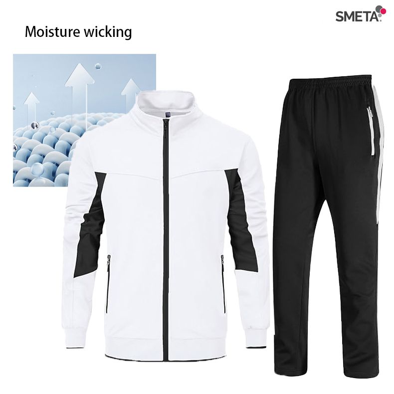 High quality gym joggers set breathable sportswear man custom tracksuit