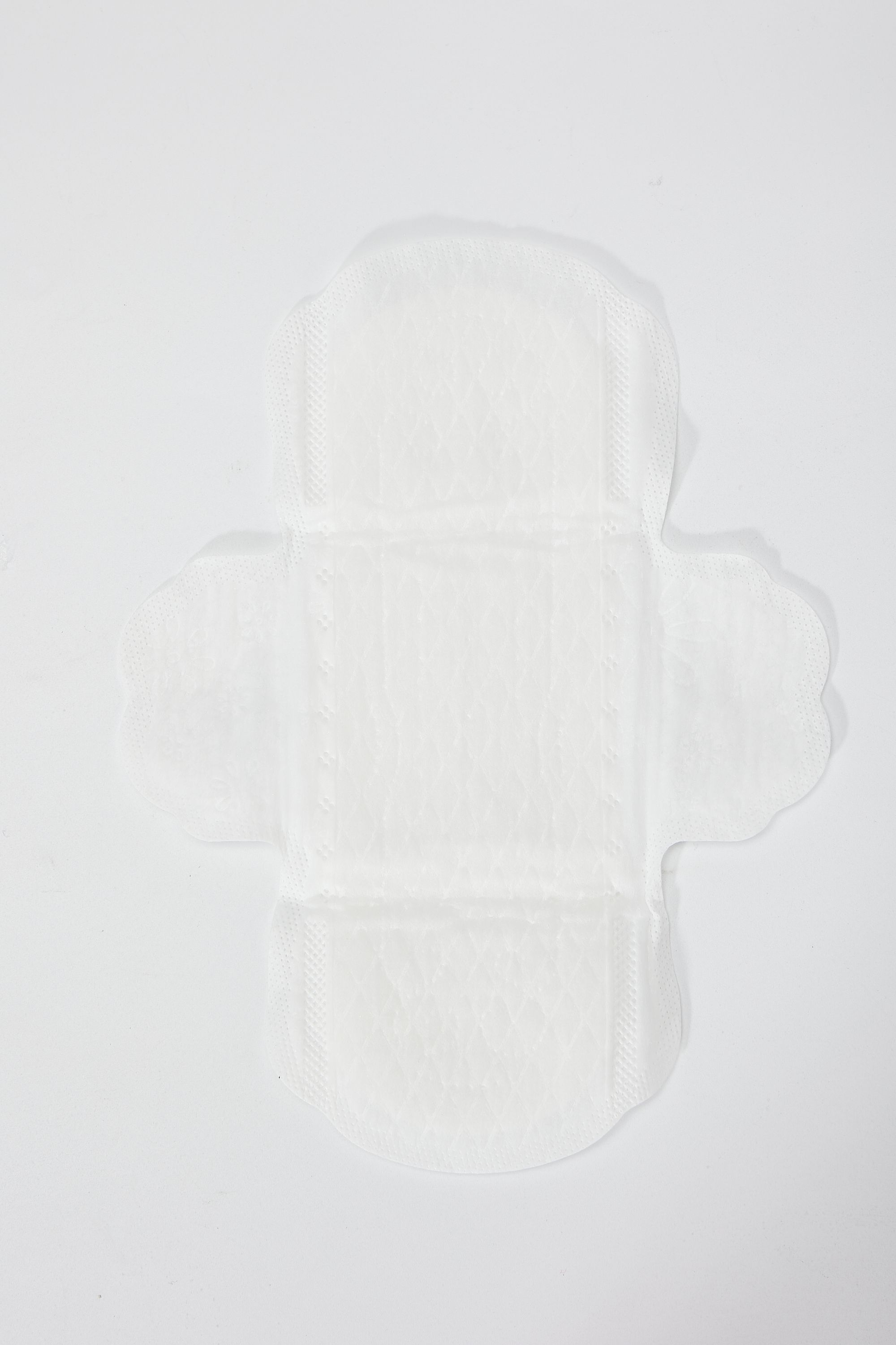 Disposable biodegradable menstrual pad organic cotton sanitary napkin