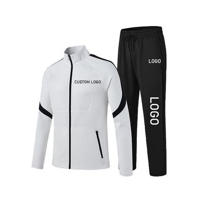 High quality gym joggers set breathable custom sweatsuit men custom tracksuit