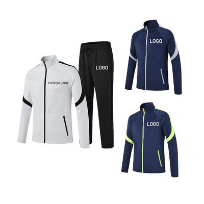 High quality gym jogging suit men breathable custom sweatsuit custom tracksuit