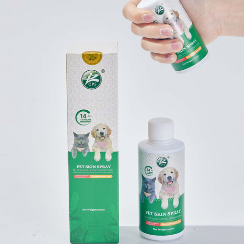 Pet cat and dog ringworm skin spray