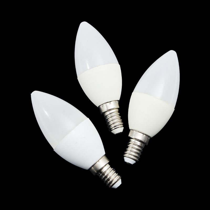 C37 Candle Tailed Lamp 3W E14 3000K/4000K/6500K LED Light Bulb