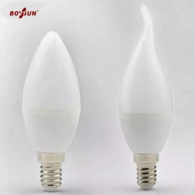 Energy Saving Indoor Light Bulbs For Chandelier E27 E14 Candle Bulb Light Led Lamp