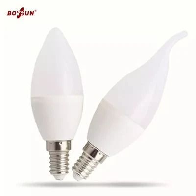 Energy Saving Indoor Light Bulbs For Chandelier E27 E14 Candle Bulb Light Led Lamp