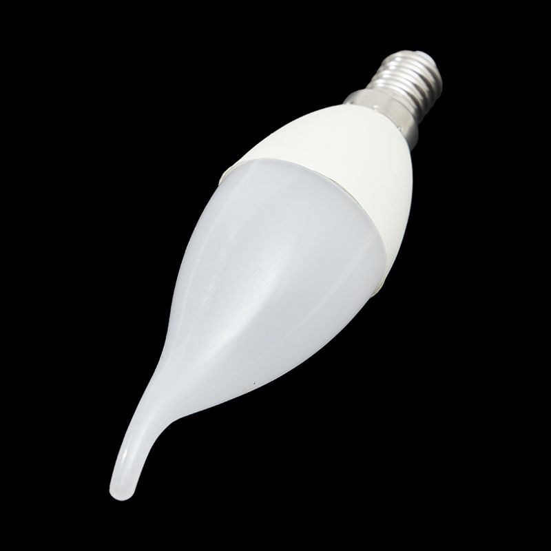 Energy saving super bright small screw mouth pointed bubble pull tail warm light white light bulb