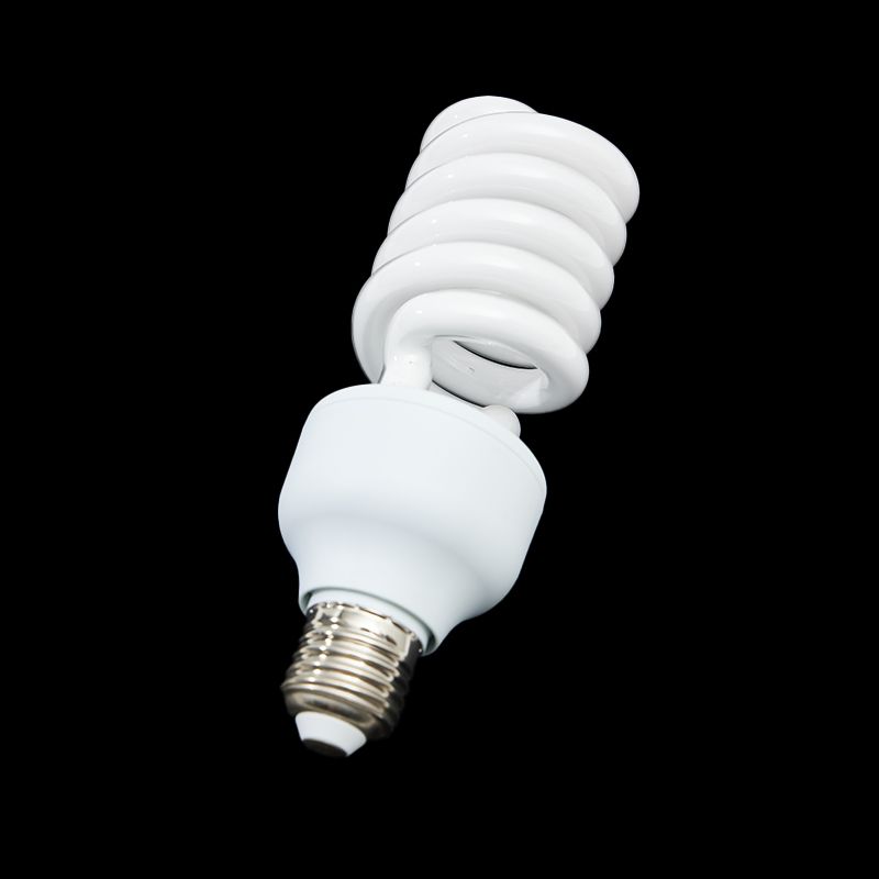 High Quality 220V E27 Spiral Energy Saving White Light Bulb Lamp