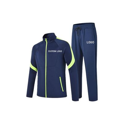 High quality gym athletic wear men breathable sweatsuit custom tracksuit