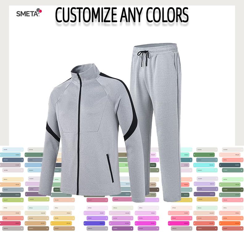 High quality gym men joggers suits breathable sweatsuit custom tracksuit