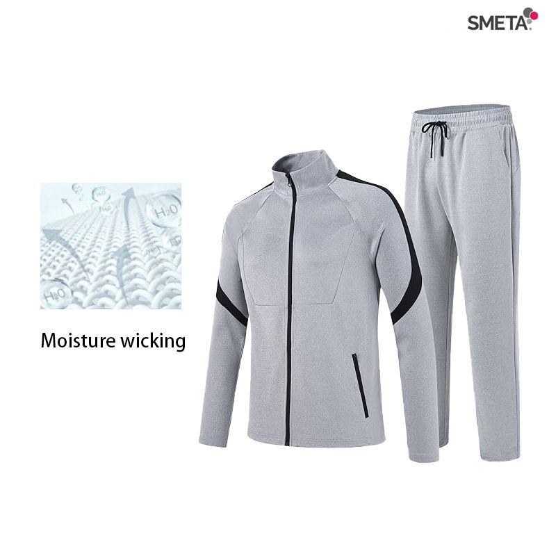 High quality gym men joggers suits breathable sweatsuit custom tracksuit