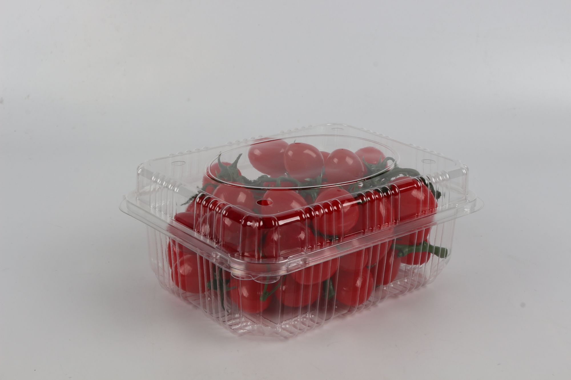 PET clear Fruit Box Disposable Food Container for Supermarket Grocery Store