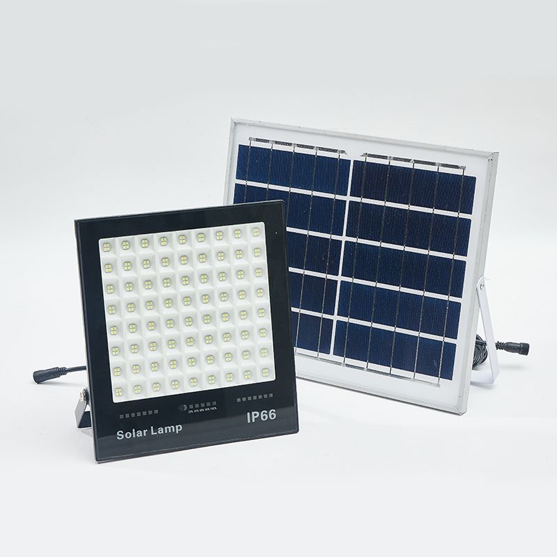 High Efficiency Super Bright IP66 Waterproof Die-cast Aluminum Body Outdoor Solar Led Flood Lights