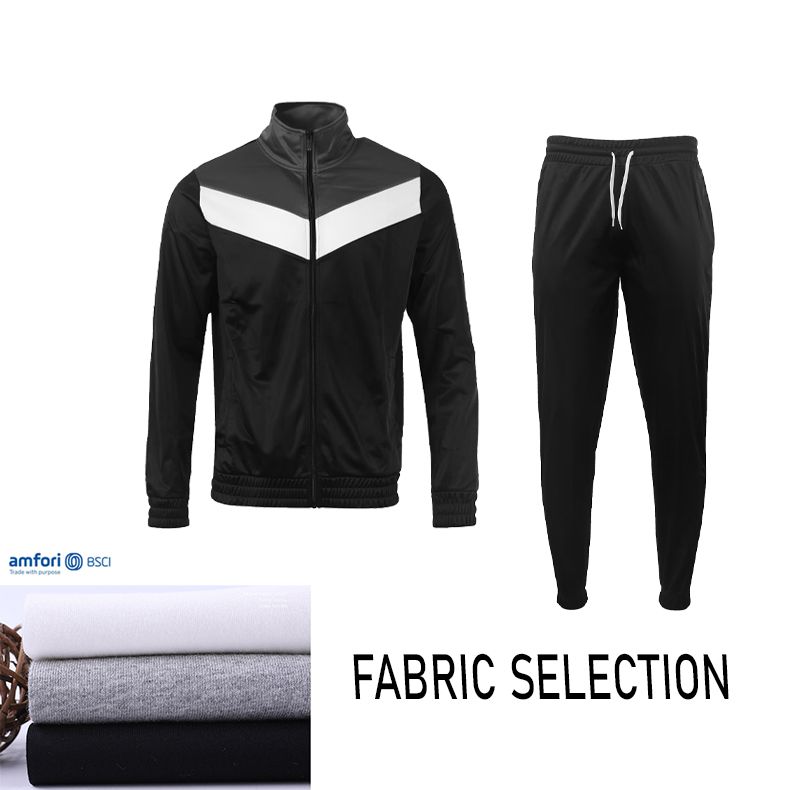 High quality training wear tracksuit breathable sweatsuit custom logo tracksuit