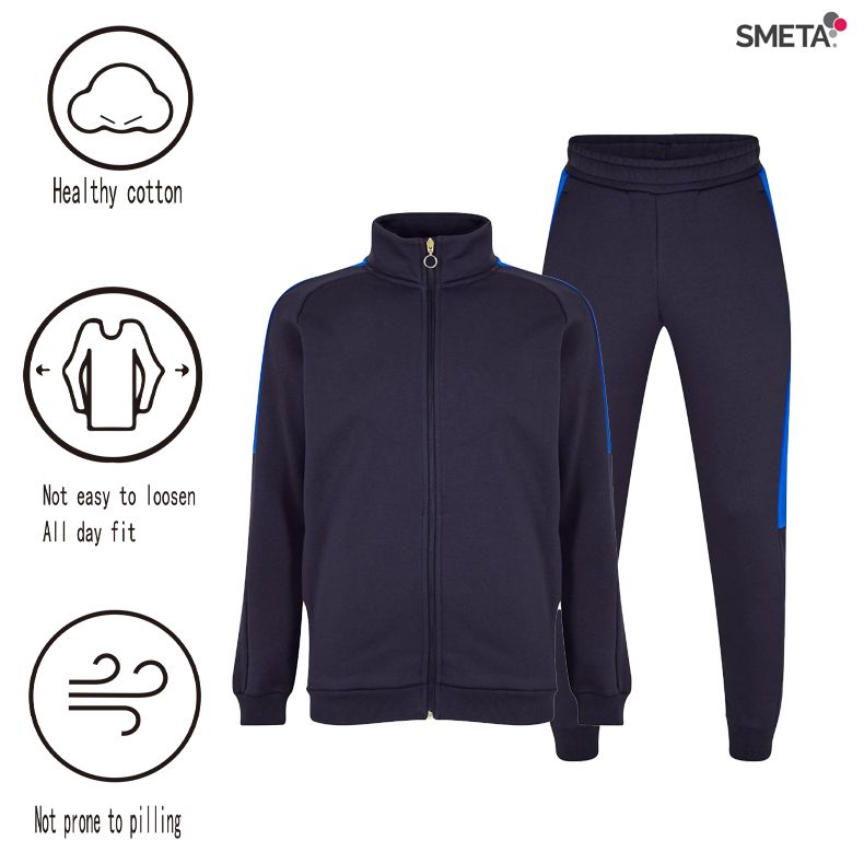 High quality gym fitness sets breathable custom logo tracksuit for men