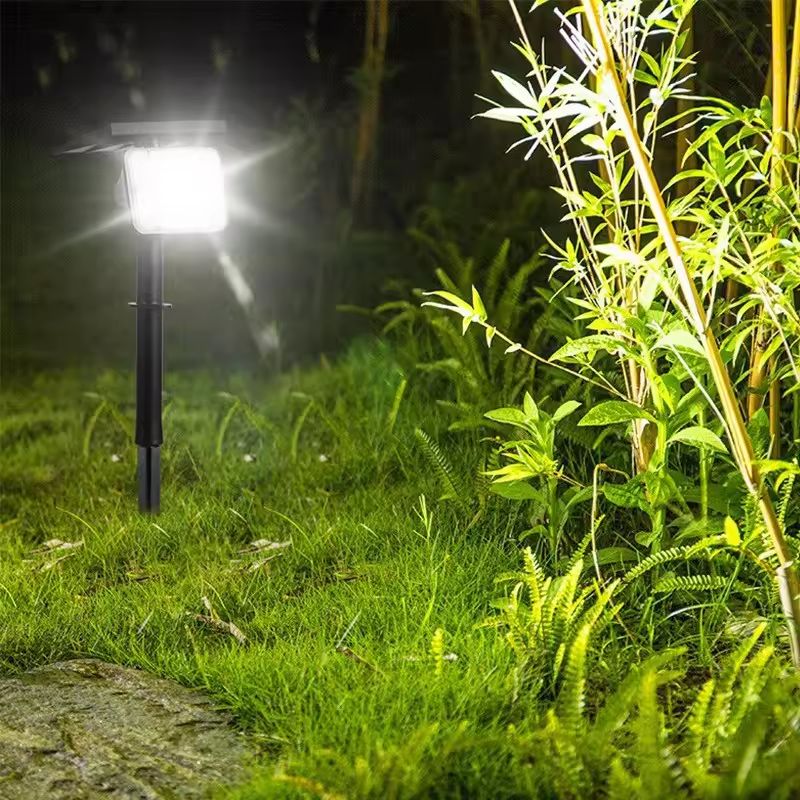 Solar Powered Spotlights Garden Lawn Light Outdoor Waterproof Landscape Stage Lighting Wall Lights