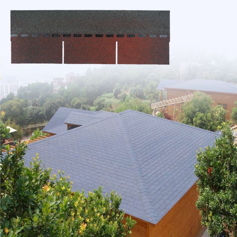 High quality made in China roof 3-Tab asphalt shingle