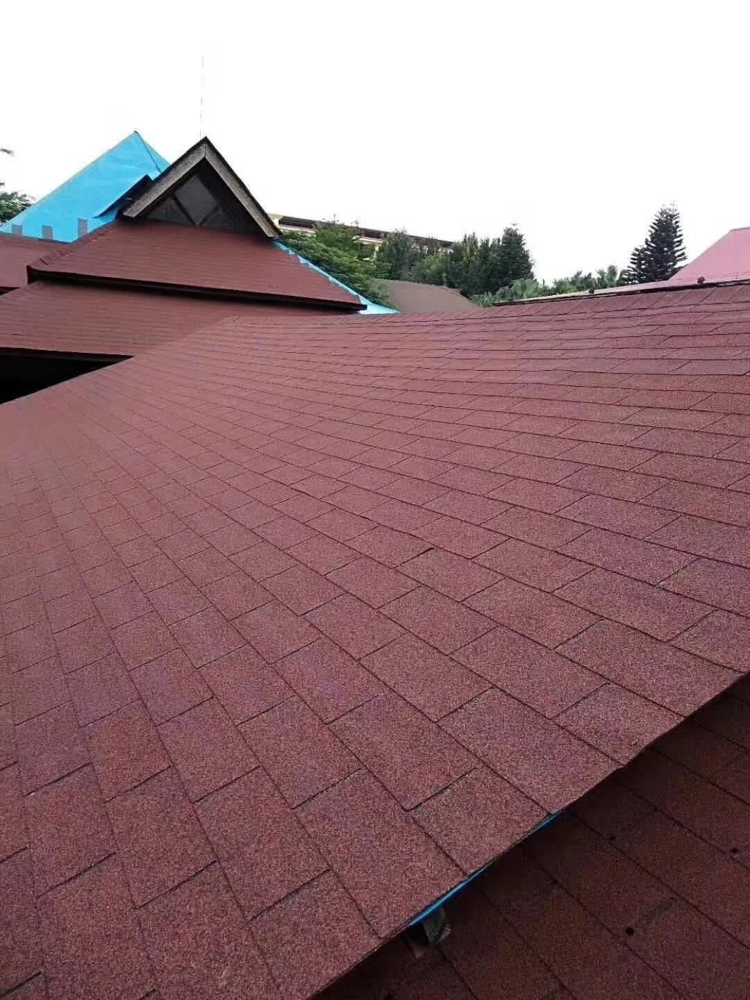 High quality made in China roof 3-Tab asphalt shingle