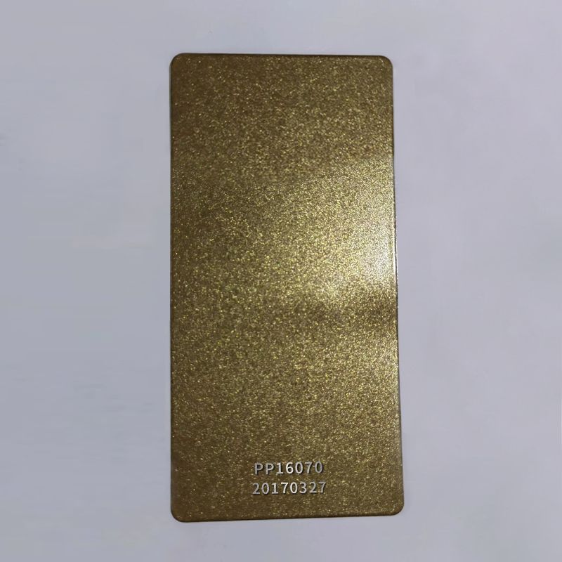 Chrome Gold Sparkle Metallic Electrostatic Powder Coating for Furniture Appliance Paint