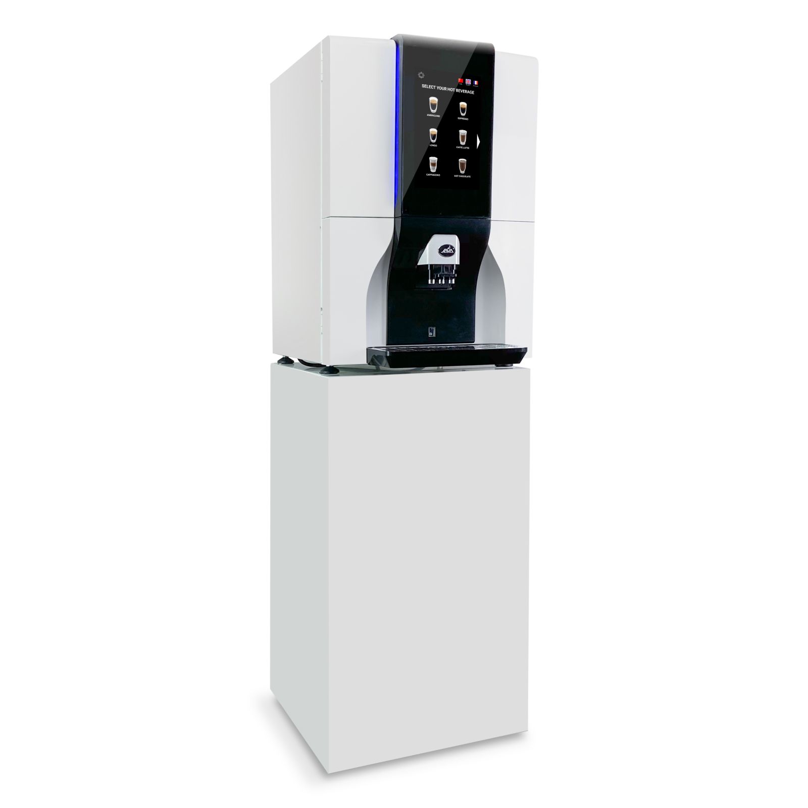 Desktop intelligent fully automatic coffee machine