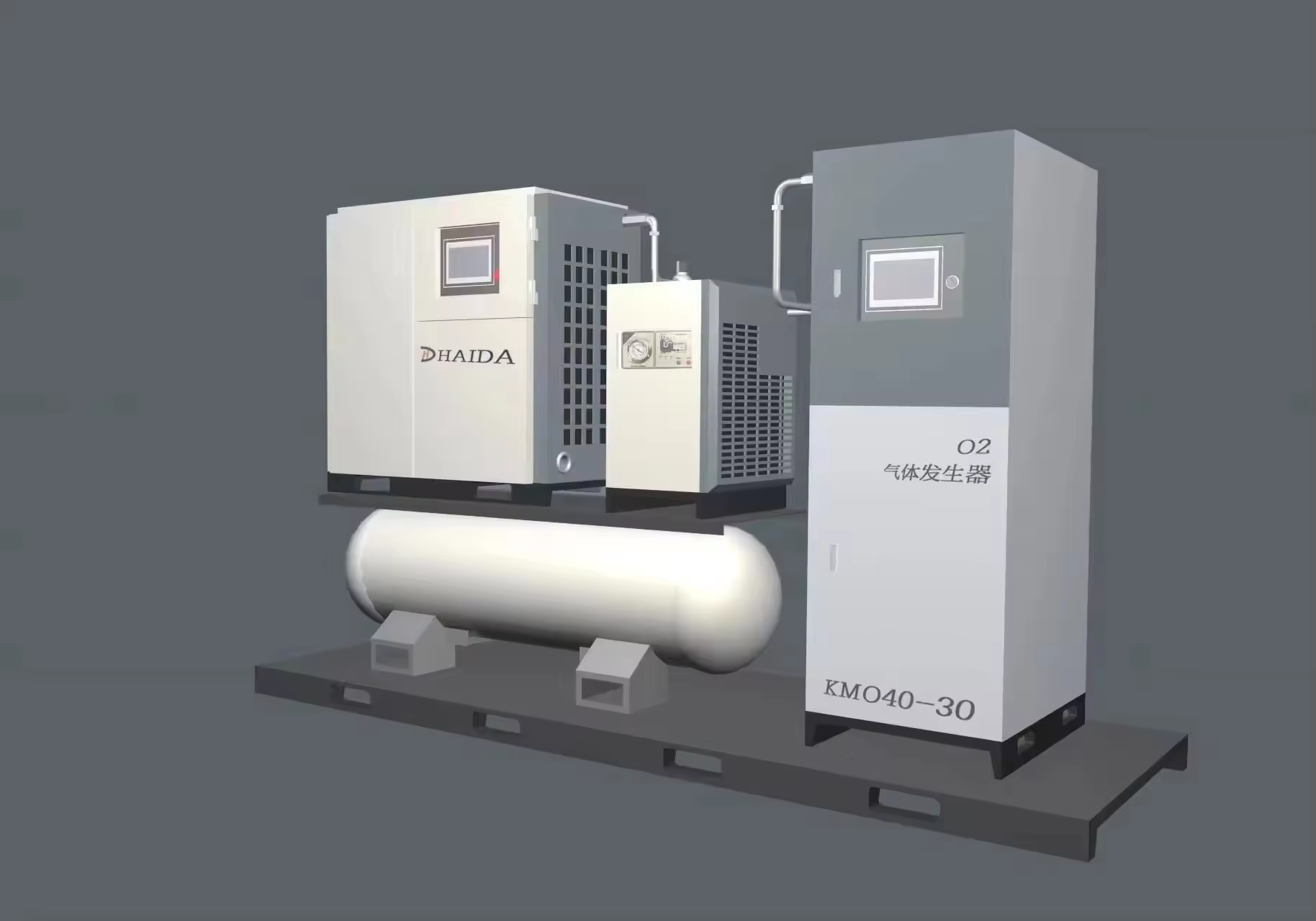 20bar MNH-6160A gas nitrogen membrane generator for oil plant