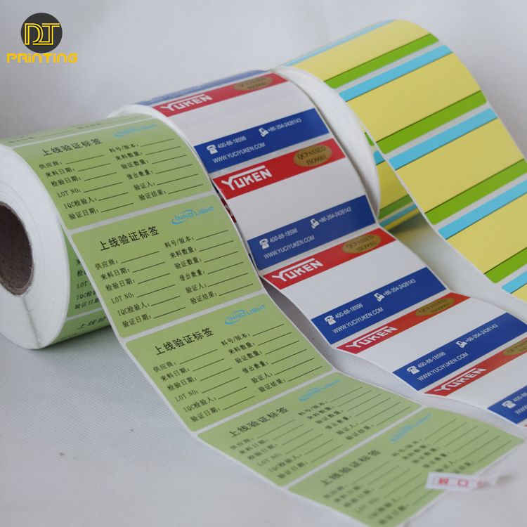 Custom Printed Roll Plastic Waterproof Adhesive Vinyl PVC Brand Logo Sticker