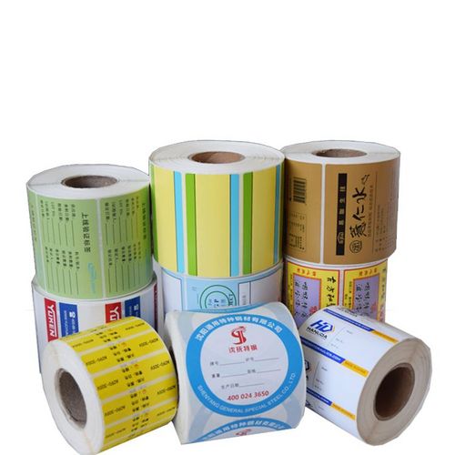 Custom Die Cut Label Sticker Roll For Bottle Packaging Labels