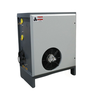 Refrigerated air dryer for air compressor