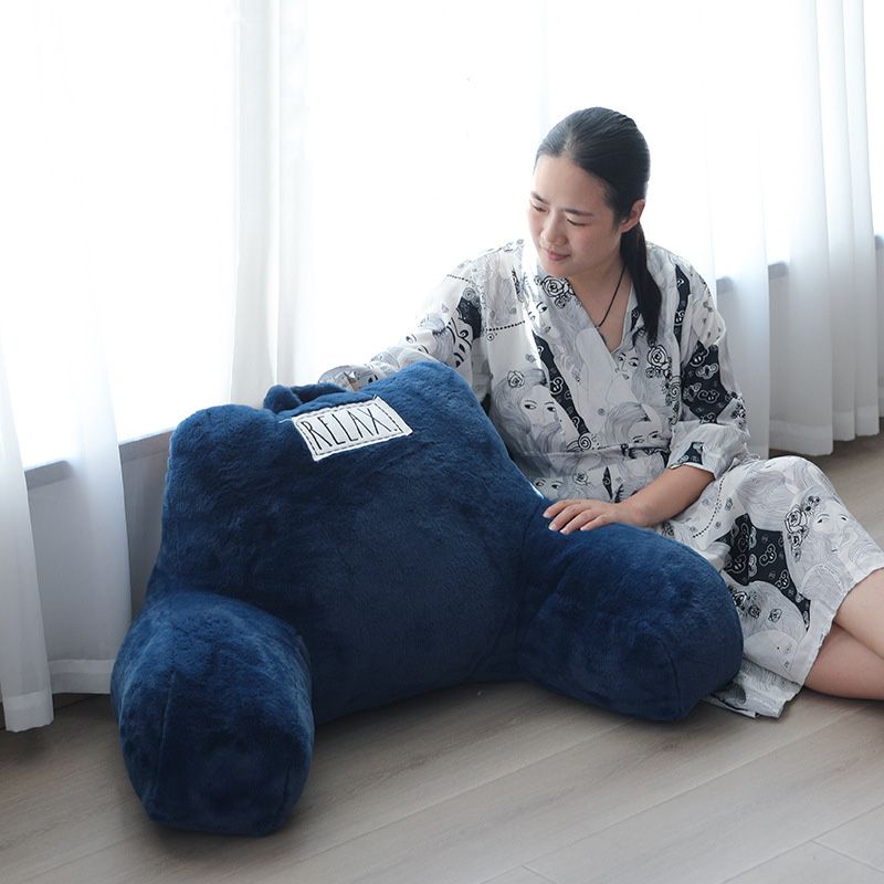 Custom Large Back Tatami Bed Head Wholesale Relax Plush Thick Back Support Pillow