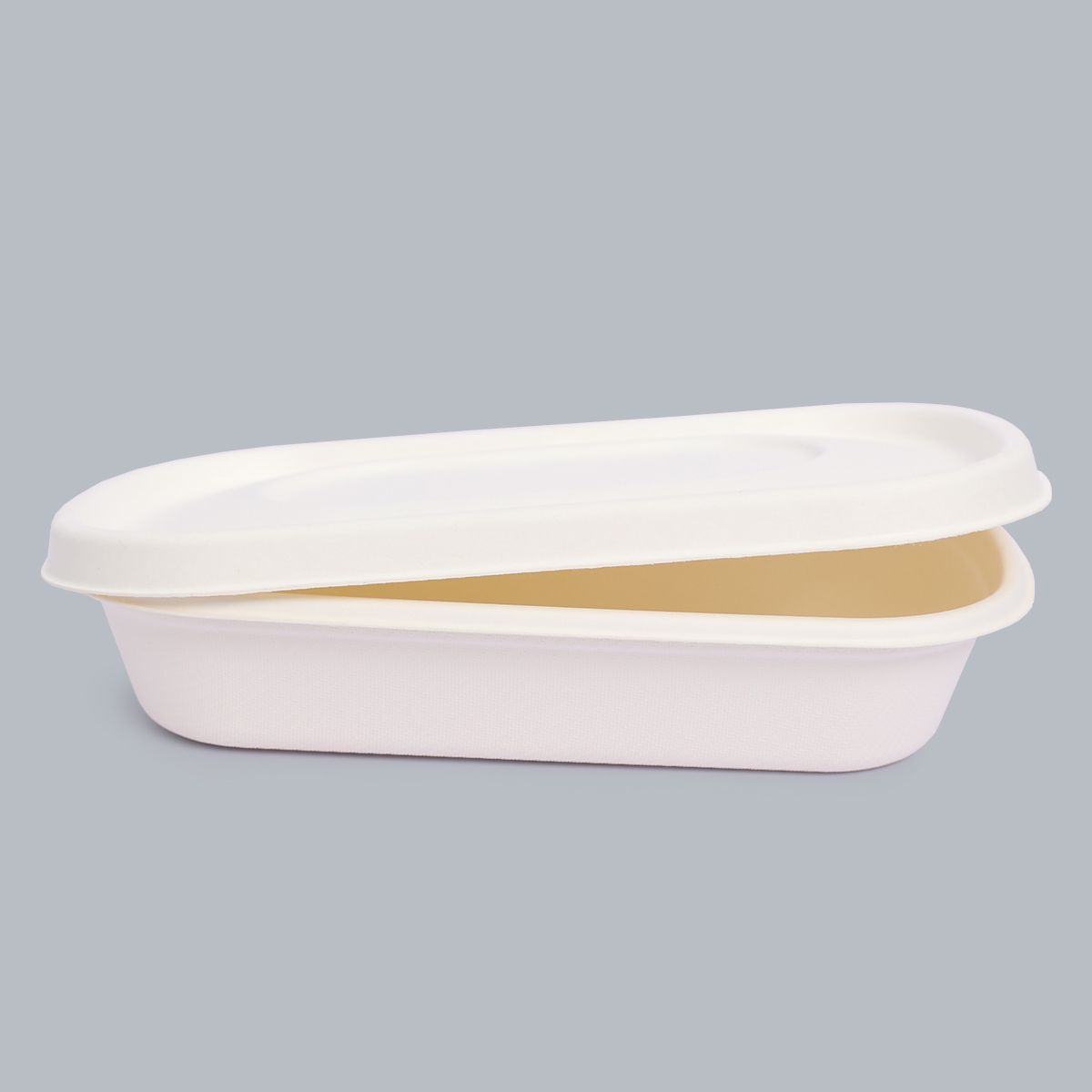 Biodegradable tableware 500ml/700ml box lid clamshell packaging food packaging supplier