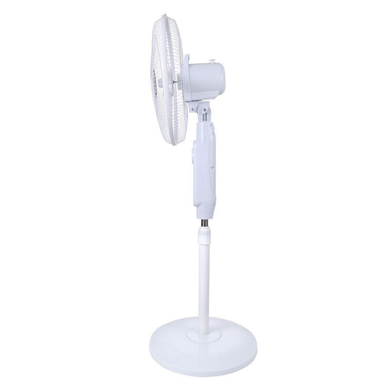 Home Appliance Rechargeable Standing Pedestal Electric Fan With Solar Panel