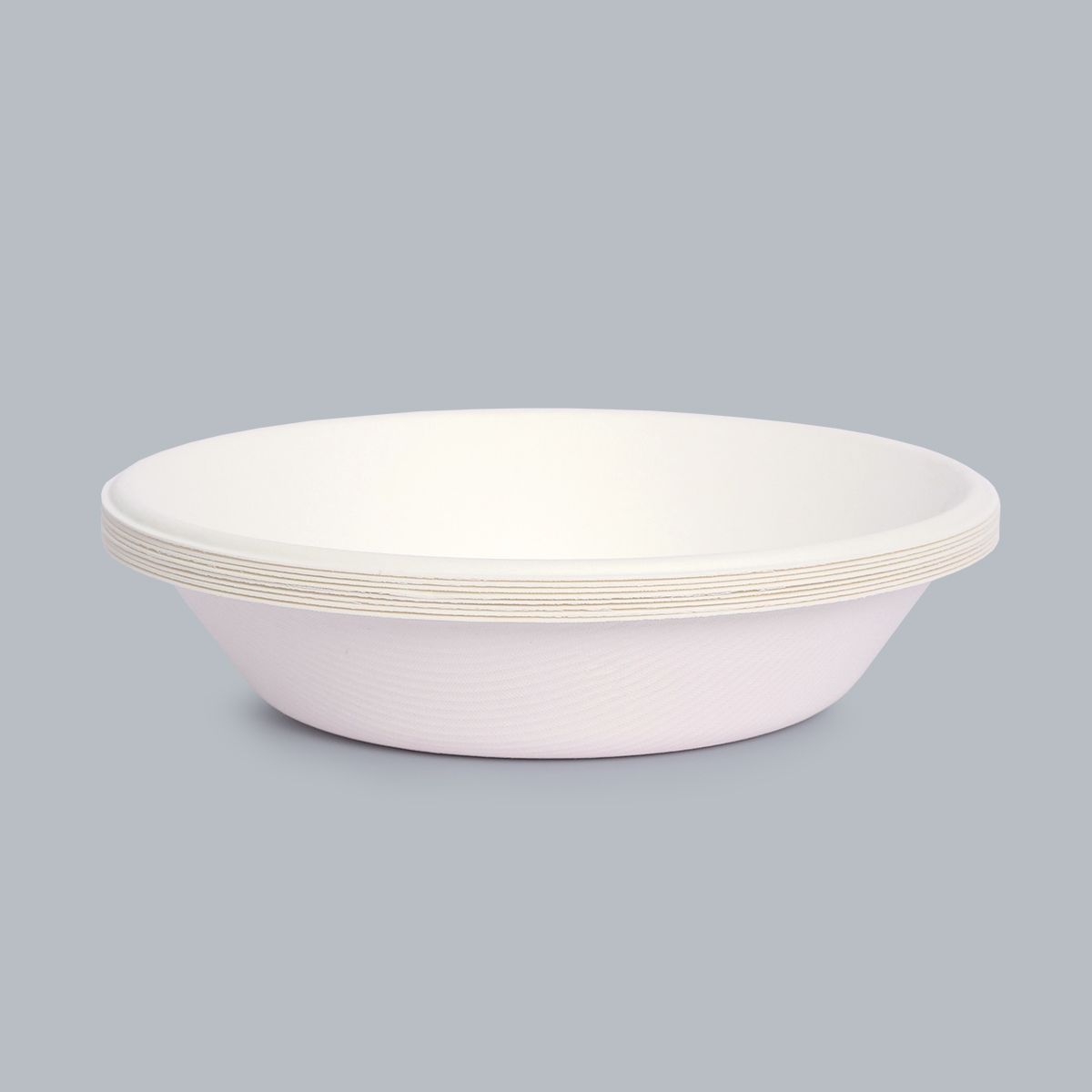 Disposable Tableware 680ml Round Bowl Recyclable Degradable Takeaway Bowl