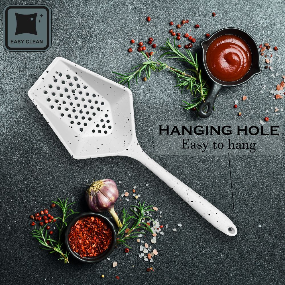 Kitchen Cooking Accessories Veggies Water Leaking Non stick Drain Colanders Shovel Strainers