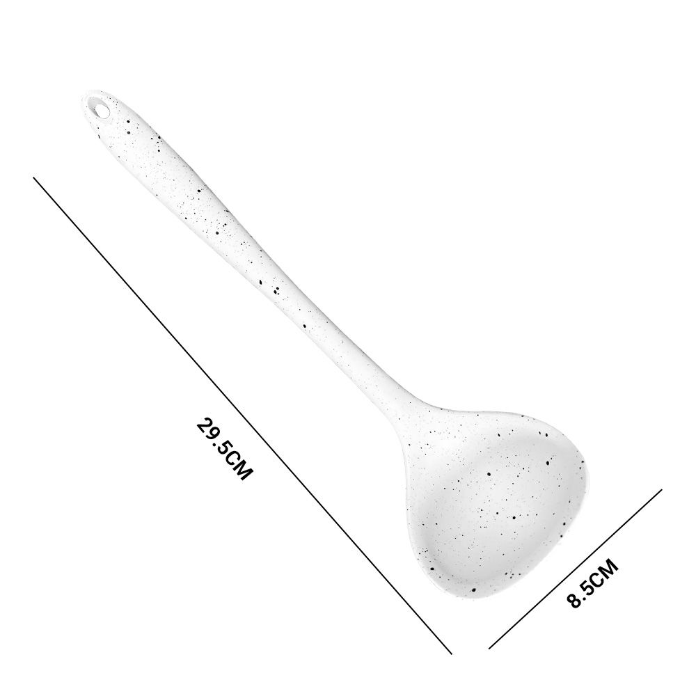 Custom Wholesales Heat Resistant Food Grade Silicone Soup Spoon