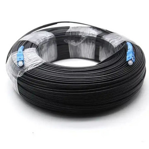 Outdoor Optic Fiber Drop Cable Fiber Optical Cable Patch Cord