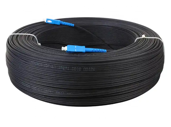 Outdoor Optic Fiber Drop Cable Fiber Optical Cable Patch Cord