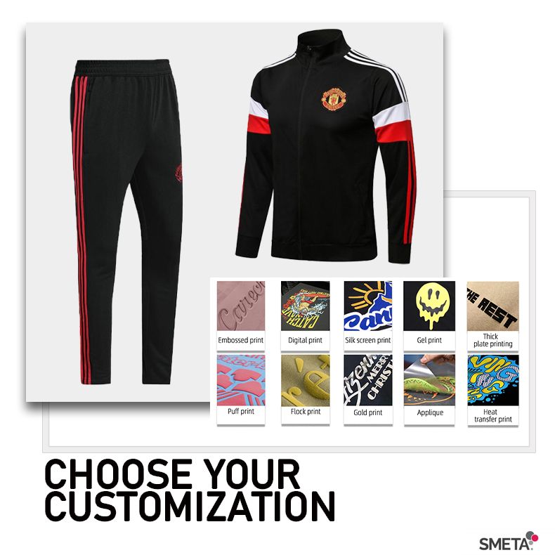 High quality men sweatsuit set breathable custom sports tracksuits for men