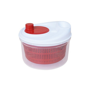 Food Grade Plastic Vegetable Fruit Washer Manual Kitchenware Salad Spinner Dryer