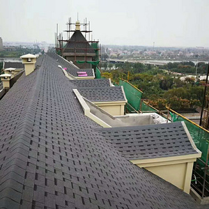 Colorful Laminated Thatch Roof Tile Asphalt shingles roof price